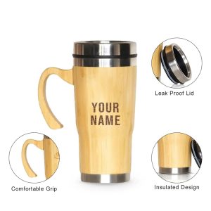 Personalized Bamboo Tumbler